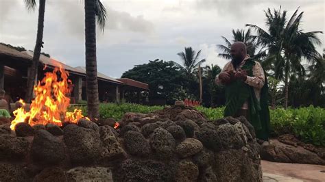 Moolelo Fire Pit Storytelling At Aulani A Disney Resort And Spa Youtube