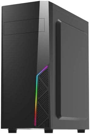 Amazon Aerocool Bolt Mid Tower Rgb Pc Gaming Case Atx Full