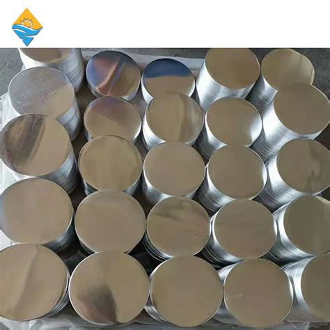 Cc And DC Material Aluminium Circle Wafer 1050 1100 8011 Temper O For