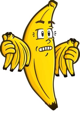 Hand Holding Banana Cartoon Png Vector Psd And Clipart With