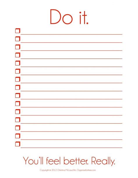 Free To Do List Template Printable - FREE PRINTABLE TEMPLATES