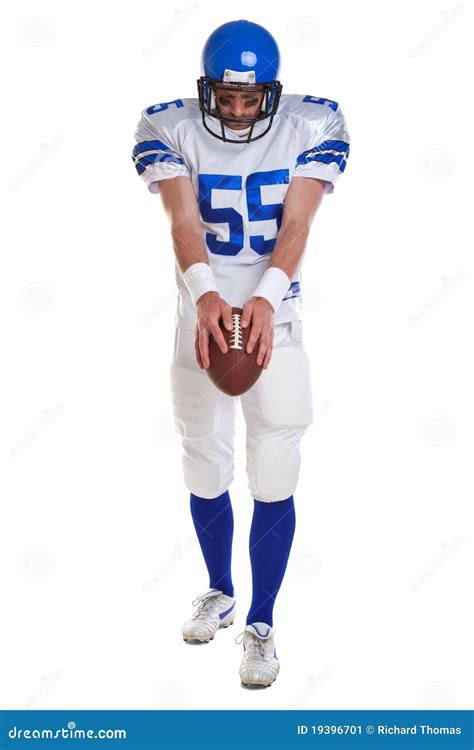 American Football Player Cut Out Stock Image - Image of kicking, adult: 19396701