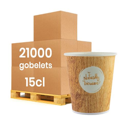 Gobelet Bioware En Carton Compostable Cl Par Coffee Webstore