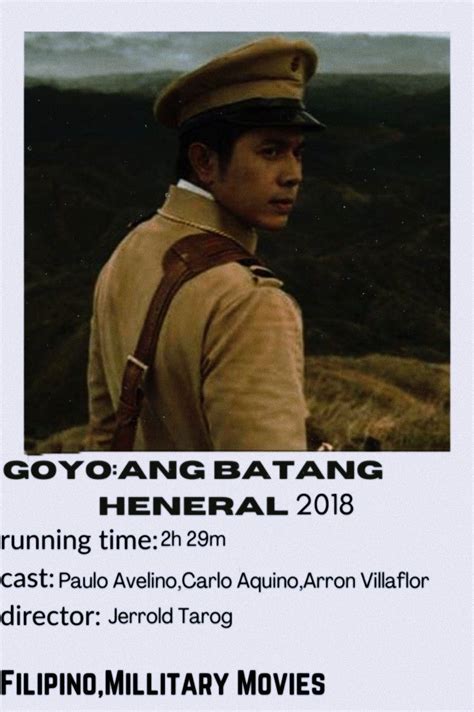 Goyo Ang Batang Heneral Paulo Avelino Movie Posters Batang