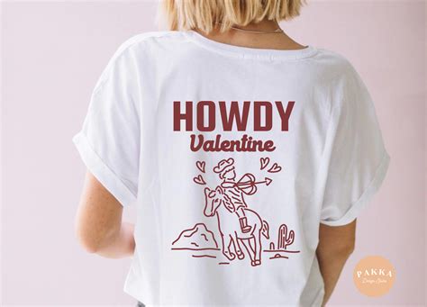 Howdy Valentine Svg Cowboy Cupid Graphic By Pakka Design Studio