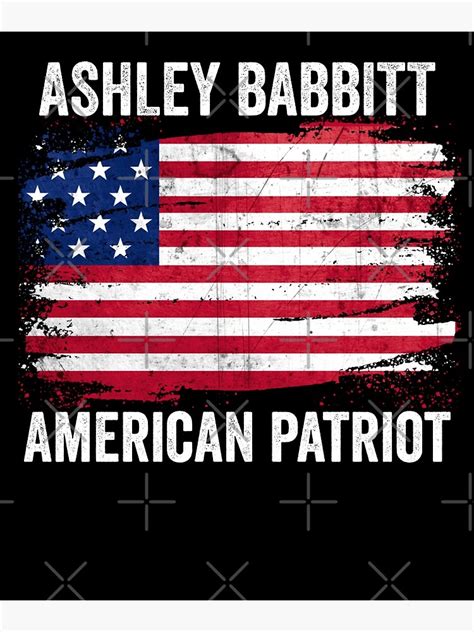 Ashley Babbitt American Patriol Poster For Sale By Jamai Redbubble