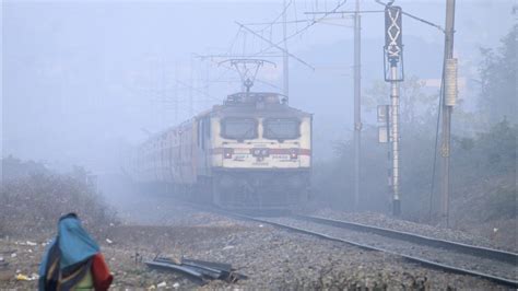 Indian Railways Delays Trains 16 Trains Running Late In North India Due To Fog Full List Here