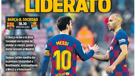 La Portada Del Diario Sport 07 03 2020