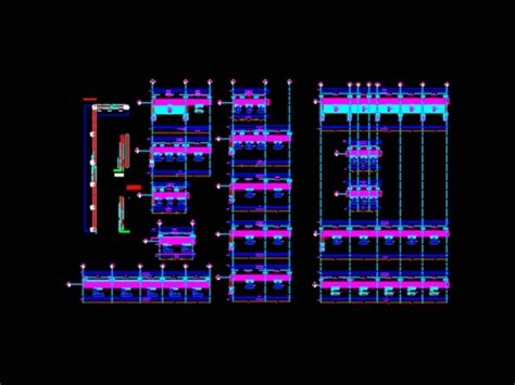 Sơ đồ Nền Tảng Trong Kết Cấu Kim Loại Trong Autocad Thư Viện Cad