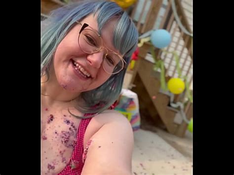 Joan Day Birthday Cake Fun And Hose Down XVIDEOS