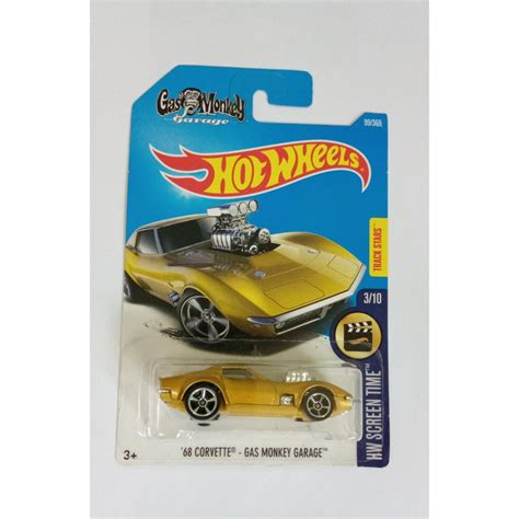 Hot Wheels Corvette Gas Monkey Shopee Malaysia
