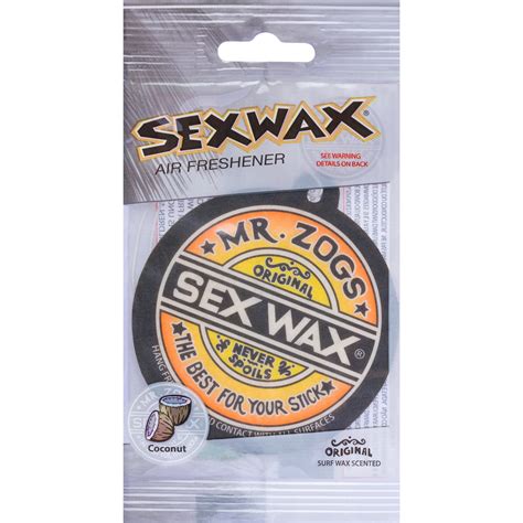 Sex Wax Air Freshener Swaf Coconut Boardsports Surfing Surf Accessories Wetsuit
