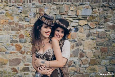 Steampunk Vintage DIY Same Sex Wedding In Germany