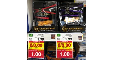 Get 5 FREE Cracker Barrel Cheese Cubes During Kroger Mega Event ...