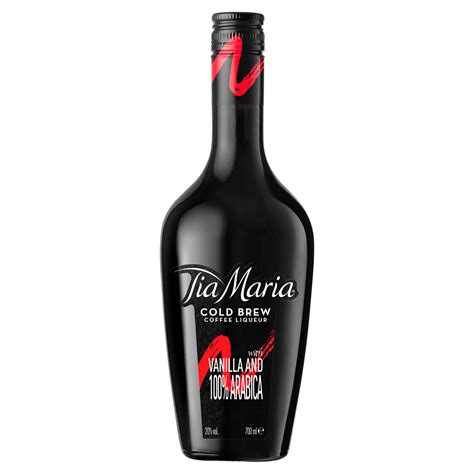 Tia Maria Cold Brew Coffee Liqueur With Vanilla And 100 Arabica 700ml