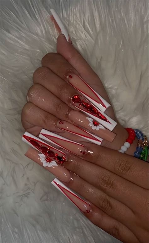 Naildesignidea Linktree Long Acrylic Nails Coffin Long Square