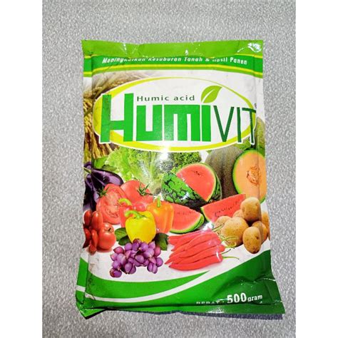 Jual Pupuk Asam Humat Humivit Isi 500 Gram Expayed 2025 Kandungan Asam