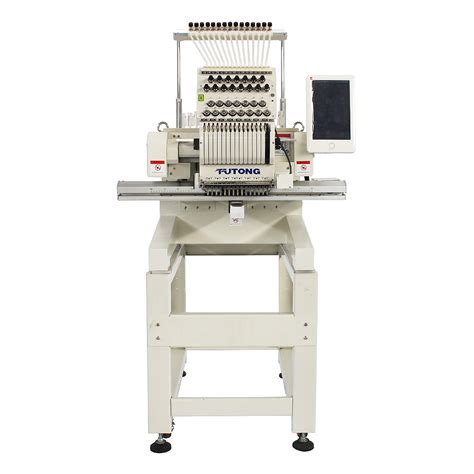 15 Needles Commercial Embroidery Machine Single Head Computerized