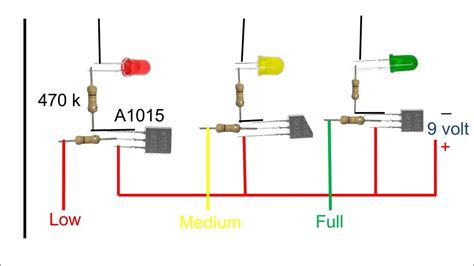 Water Level Indicator Circuit Water Level Pcb Wiring । Water Level Indicator Full Wiring