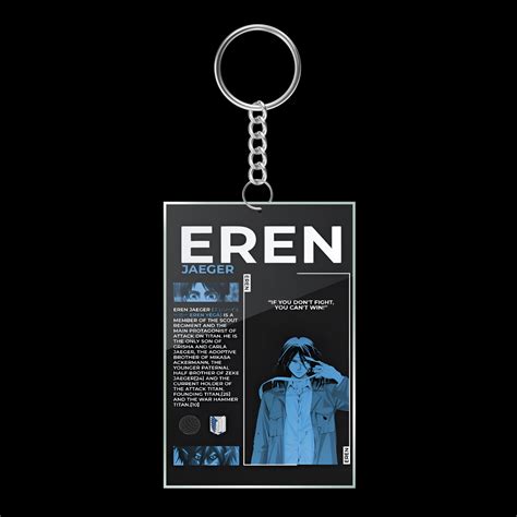 Eren Yeager About Keychain – CASIME