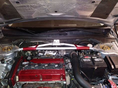 Fs [west] Very Rare Ralliart Strut Brace Ct9a Evolutionm