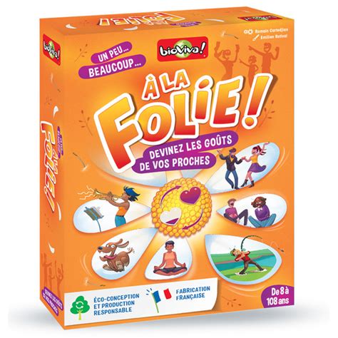 A La Folie Bioviva King Jouet Jeux D Ambiance Bioviva Jeux De