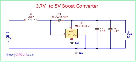 Lm Boost Converter Circuit Step Up Datasheet Pinout Off