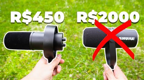 NÃO COMPRE UM MICROFONE CARO Antes de Ver esse VÍDEO YouTube