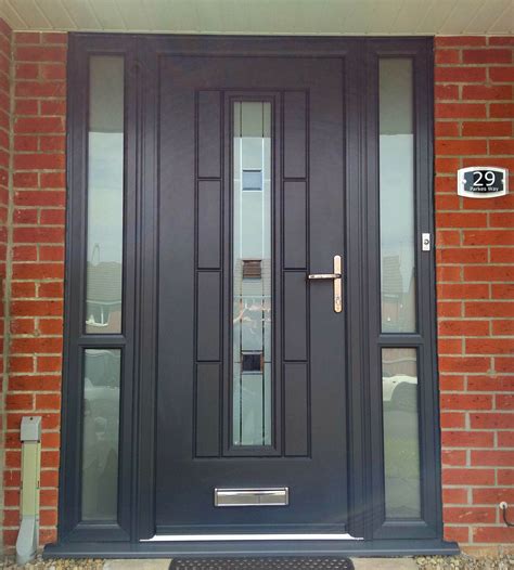 Anthracite Grey Vermont Grey Shades Pvc Front Doors Front Doors Uk