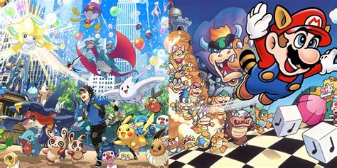 Nintendo Franchises With The Most Games