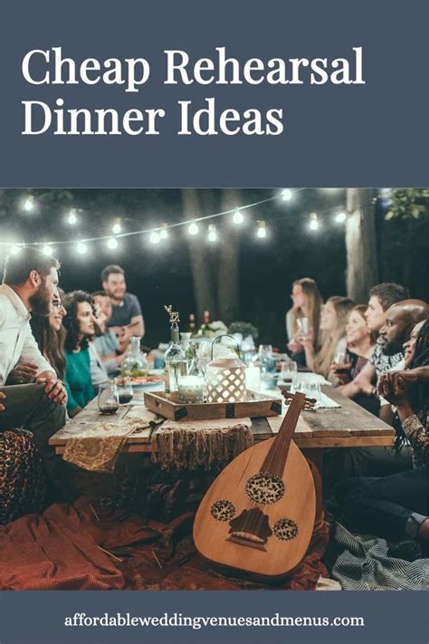 Cheap Rehearsal Dinner Ideas Affordable Rehearsal Dinners Outdoor