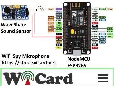 Nodemcu Esp8266 And Esp32 Spy Microphone Arduino Code Artofit