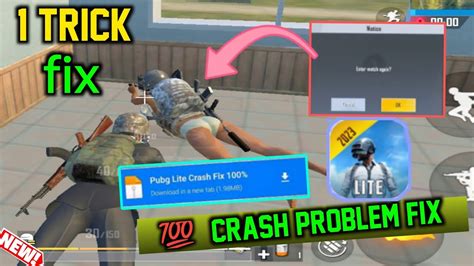 How To Fix Crash Problem In Pubg Mobile Lite Pubg Lite Crash