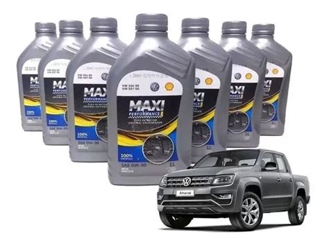 Kit Revisão Original Vw Maxi Shell Amarok Oleo 0w30 C 7 Lt