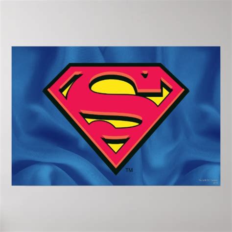 Superman S-Shield | Classic Logo Poster | Zazzle