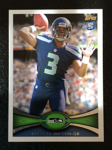 2012 TOPPS RUSSELL WILSON ROOKIE 165 EBay