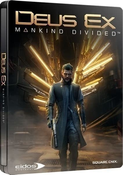 Deus Ex Mankind Divided Steelbook Edition Ps4 Skroutzgr