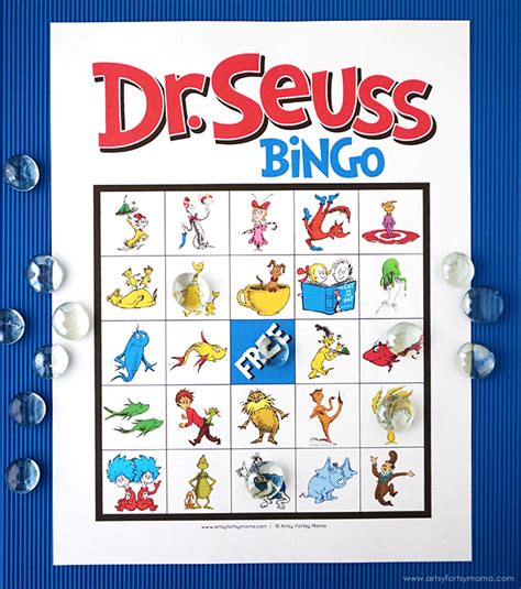 Free Printable Dr Seuss Bingo Artsy Fartsy Mama