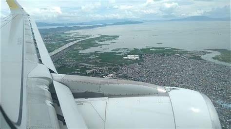 Cebu Pacific Air Airbus A321ceo Landing At Manila Ninoy International