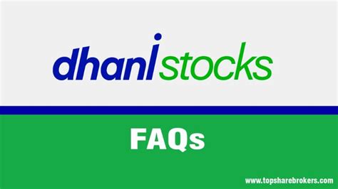 Dhani Stocks FAQs General Questions And Answers