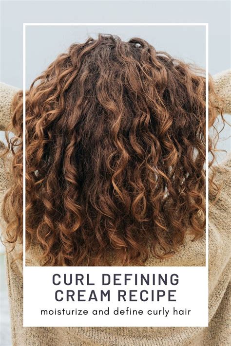 Diy Curl Defining Cream Recipe Moisturize And Define Curls Naturally