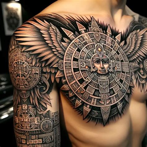 Stunning Aztec Tattoo Ideas With Deep Meanings Unveil Your Warrior