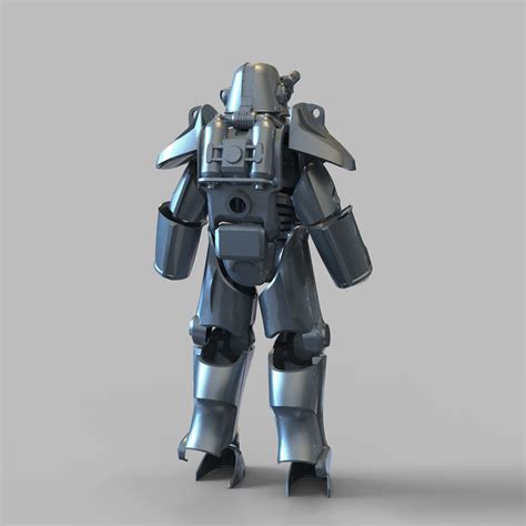 Fallout T Full Body Wearable Power Armor With Helmet D Model D