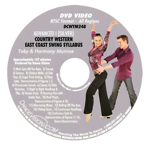 Country Western Silver East Coast Swing Syllabus