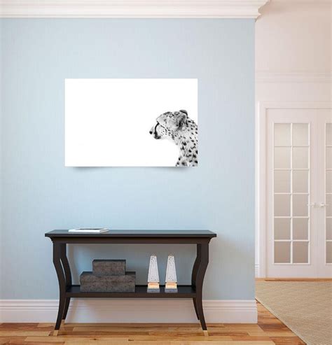 Cheetah Modern Wall Decor Wildlife Fine Art Photography Animal Black ...