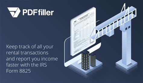 Form 8825 Fillable Printable Forms Free Online