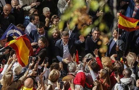 Feijóo y sus barones convocan protestas este domingo en toda España