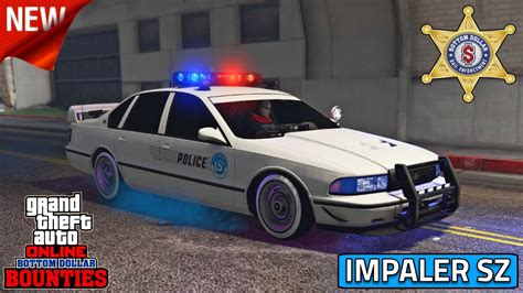 Declasse Impaler SZ Cruiser Best Customization Police Car Sheriff