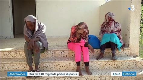 Méditerranée 110 migrants portés disparus après le naufrage de leur