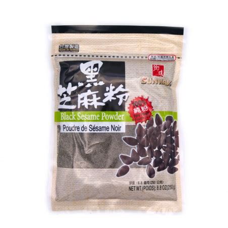 Sunway Black Sesame Powder 250g Taiwanese Ground Roasted Black Sesame